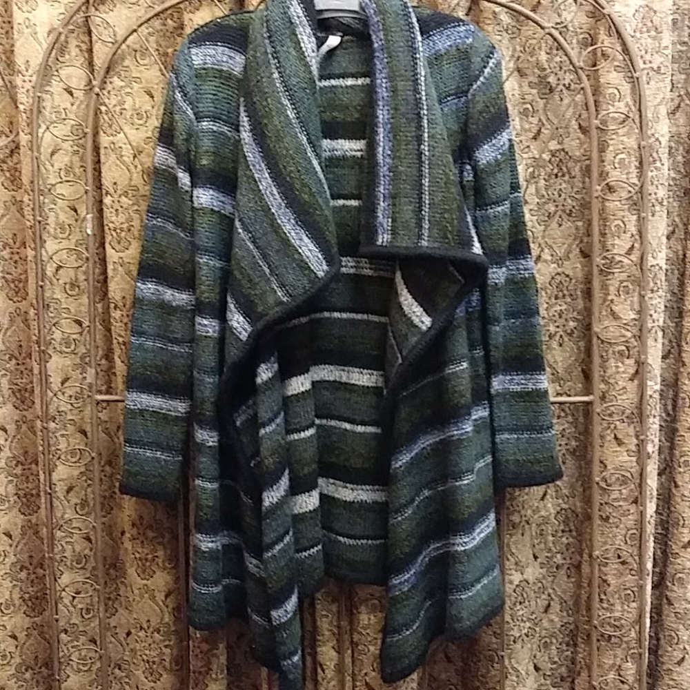 🎀💰 2/$30 Kensie Long Cardigan Size Extra Small/Small